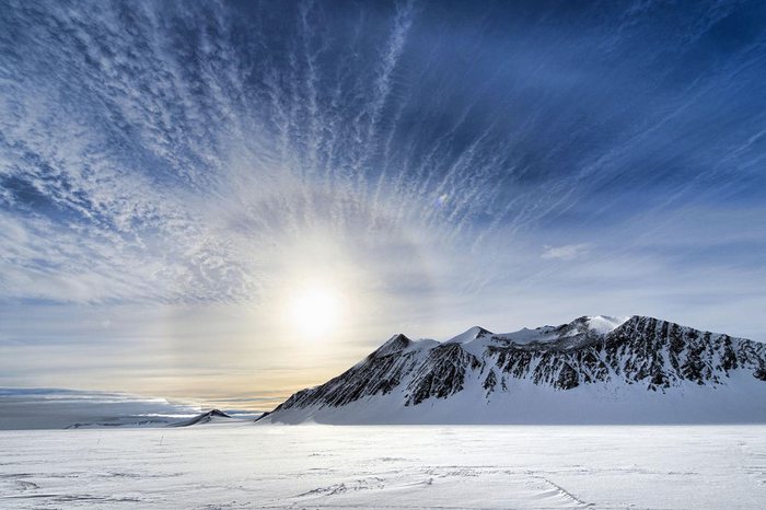 Ein mysteriöses Objekt in der Antarktis entdeckt