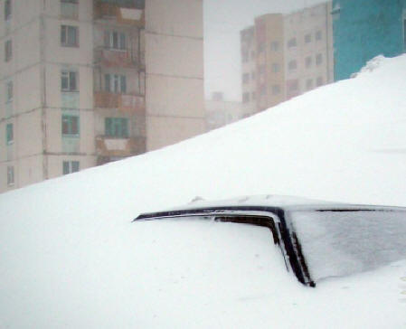 norilsk06 Starker Winter in Norilsk