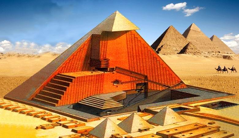 In der Pyramide von Cheops entdeckte eine mysteriöse Leere