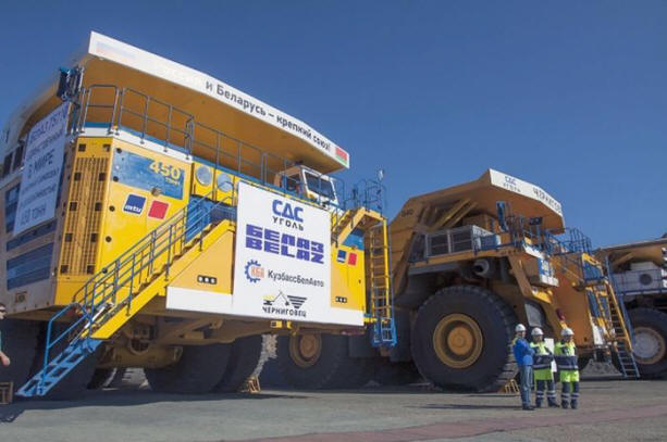 In Sibirien haben sie den größten Muldenkipper der Welt 75710 getestet, Autos, Belaz, Tests