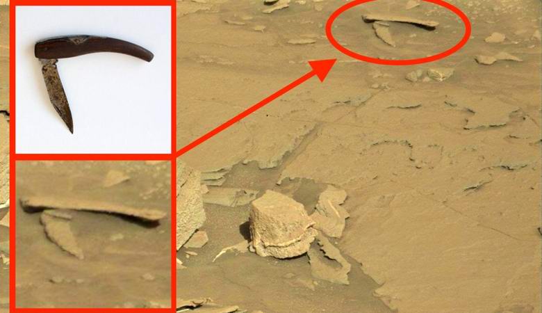 Virtuelle Archäologen auf dem Mars gefunden