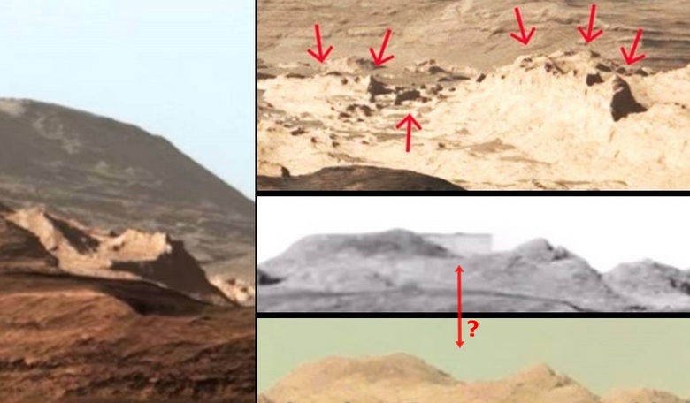 Virtuelle Archäologen haben die Überreste der Stadt auf dem Mars entdeckt