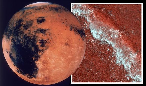 Wasser auf dem Mars: atemberaubende Aufnahme des Nordpols des Planeten 