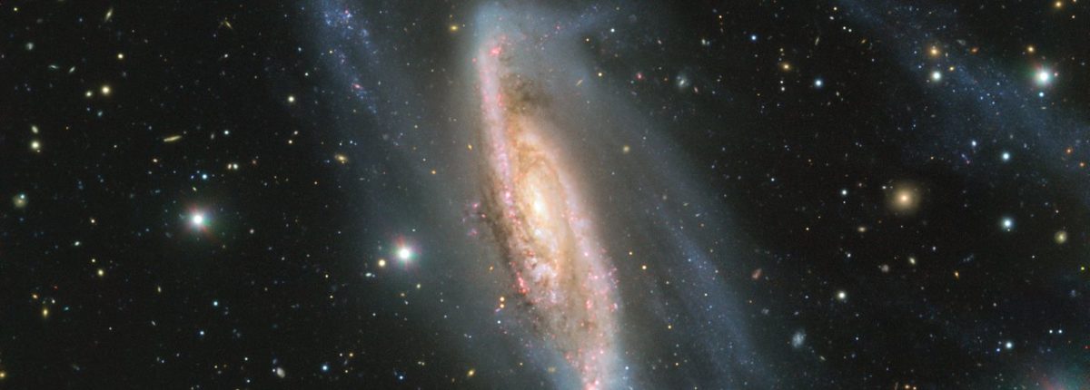 Zum ersten Mal wurde ein detailliertes Bild der Spiralgalaxie NGC 3981 erhalten 