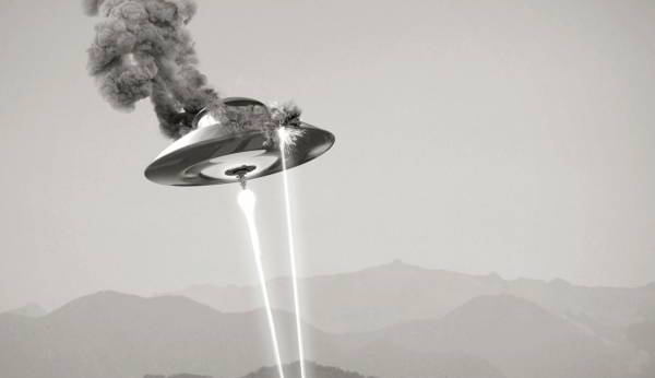 Indische Luftwaffe hat ein UFO abgeschossen