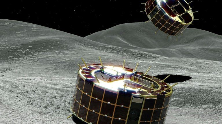 Japanische Roboter beginnen mit der Erforschung des Asteroiden Ryugu 