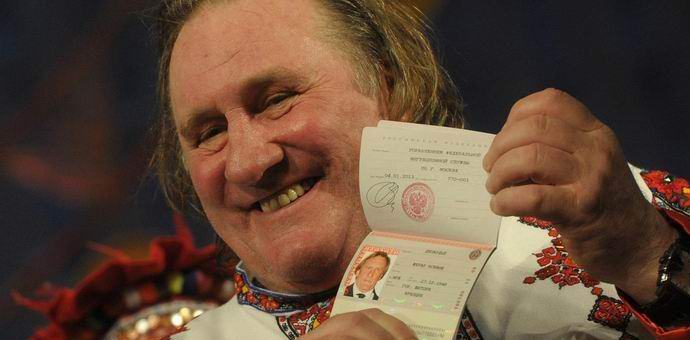 Gerard Depardieu als Feind der Ukraine anerkannt