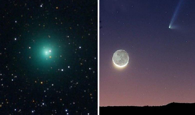 Die Bewohner der Erde werden im August einen fliegenden Kometen beobachten können.