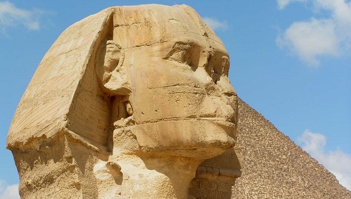 Atlantisches Wissen wird in einem geheimen Verlies unter der Sphinx gespeichert.