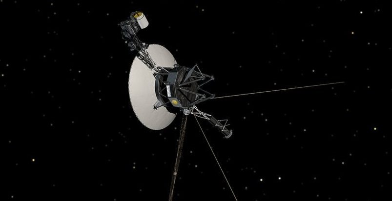 Die Sonde Voyager 2 verliert den Kontakt zur Erde 